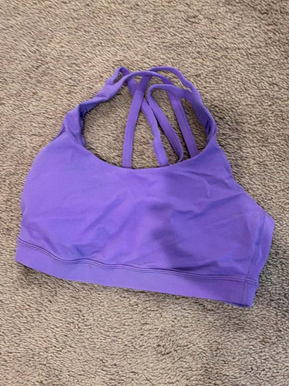 Lululemon Energy Bra Purple
